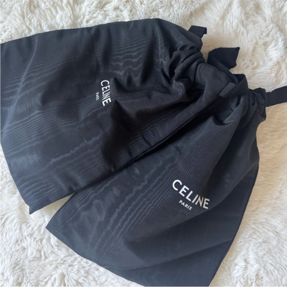 Celine Women's Brown leather Slide Sandals with dust bag and a box. - Picture 6 of 6